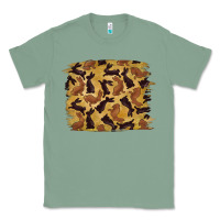 Sage Bunny Pattern Classic Tee - RanaPortraitStore
