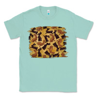 Seafoam Bunny Pattern Classic Tee - RanaPortraitStore