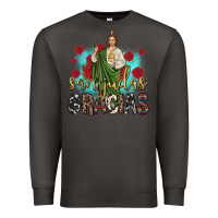 Smoke san judas gracias Premium Sweatshirt - JahusDesignShop
