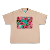 Burro easter spring leopard serape background Urban Heavy Tee - Artiststas