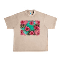 French Oak easter spring leopard serape background Urban Heavy Tee - Artiststas