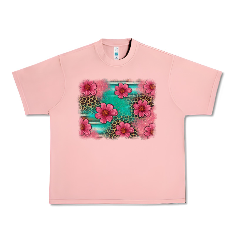 Easter Spring Leopard Serape Background Urban Heavy Tee by Artiststas | Teevron