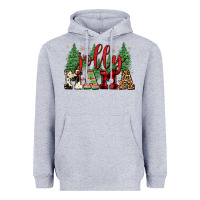 Heather Grey jolly mama Heavyweight Hoodie - FaDigitalArtStudio