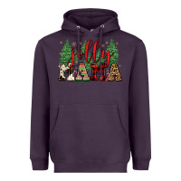 Plum jolly mama Heavyweight Hoodie - FaDigitalArtStudio