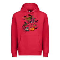 Cardinal Witch Premium Hoodie - NancyCooperArtShop