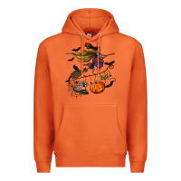 Carrot Witch Premium Hoodie - NancyCooperArtShop