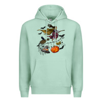 Seafoam Witch Premium Hoodie - NancyCooperArtShop
