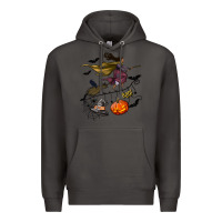 Smoke Witch Premium Hoodie - NancyCooperArtShop