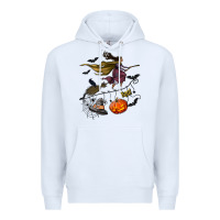 White Witch Premium Hoodie - NancyCooperArtShop