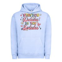 Pigment Grape Ice staying delulu is the solulu Urban Hoodie - MaliasSmallBusiness
