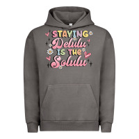 Pigment Tornado staying delulu is the solulu Urban Hoodie - MaliasSmallBusiness
