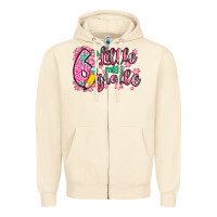Sandshell little miss 6th grade Zipper Hoodie - Zillion Design Studio