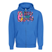 True Royal little miss 6th grade Zipper Hoodie - Zillion Design Studio