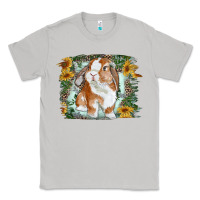 Moon Dust Bunny With Flower Leopard Classic Tee - RanaPortraitStore