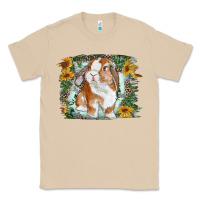 Mushroom Bunny With Flower Leopard Classic Tee - RanaPortraitStore
