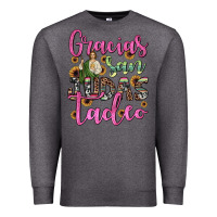 Charcoal Heather gracias san judas tadeo Premium Sweatshirt - JahusDesignShop