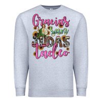 Heather Grey gracias san judas tadeo Premium Sweatshirt - JahusDesignShop