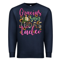 Navy gracias san judas tadeo Premium Sweatshirt - JahusDesignShop