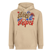 Mushroom stars and stripes Heavyweight Hoodie - HRA Design Shop