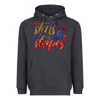 Smoke stars and stripes Heavyweight Hoodie - HRA Design Shop