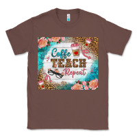 Chestnut coffee teach repeat tumbler Classic Tee - BundleAndBundleShop
