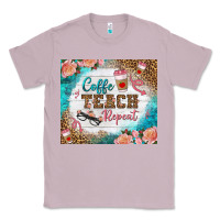 Lilac coffee teach repeat tumbler Classic Tee - BundleAndBundleShop