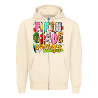 Sandshell fifth grade energy Zipper Hoodie - texasbilliewilder