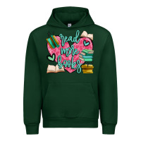 Forest Green read more books Urban Hoodie - MaliasSmallBusiness