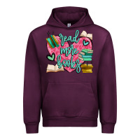 Mauve Wine read more books Urban Hoodie - MaliasSmallBusiness