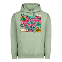 Pigment Oil Green read more books Urban Hoodie - MaliasSmallBusiness