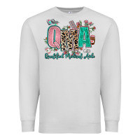 Dove Grey qma qualified medical aide Premium Sweatshirt - AdoDesignShop
