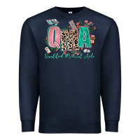 Navy qma qualified medical aide Premium Sweatshirt - AdoDesignShop