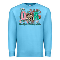 Ocean Blue qma qualified medical aide Premium Sweatshirt - AdoDesignShop