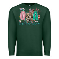 Sports Green qma qualified medical aide Premium Sweatshirt - AdoDesignShop