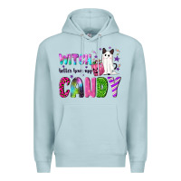 Blue Mist Witch better have my candy Premium Hoodie - NancyCooperArtShop