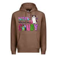 Chestnut Witch better have my candy Premium Hoodie - NancyCooperArtShop