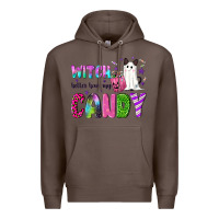 Coffee Witch better have my candy Premium Hoodie - NancyCooperArtShop
