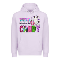 Lilac Witch better have my candy Premium Hoodie - NancyCooperArtShop