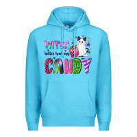 Ocean Blue Witch better have my candy Premium Hoodie - NancyCooperArtShop