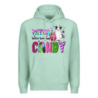 Seafoam Witch better have my candy Premium Hoodie - NancyCooperArtShop