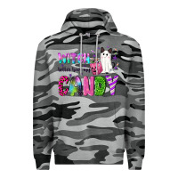 Slate Camo Witch better have my candy Premium Hoodie - NancyCooperArtShop