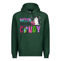 Sports Green Witch better have my candy Premium Hoodie - NancyCooperArtShop