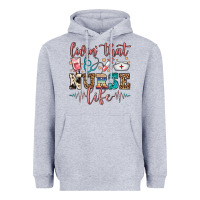 Heather Grey livin' that nurse life Heavyweight Hoodie - FaDigitalArtStudio