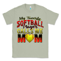 Matcha my favorite softball player calls me mom Classic Tee - Zillion Design Studio