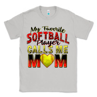 Moon Dust my favorite softball player calls me mom Classic Tee - Zillion Design Studio