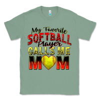 Sage my favorite softball player calls me mom Classic Tee - Zillion Design Studio