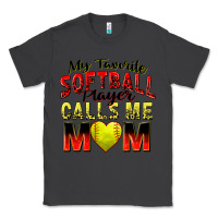 Smoke my favorite softball player calls me mom Classic Tee - Zillion Design Studio