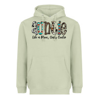 Matcha auntie  like a mom, only cooler Heavyweight Hoodie - CowhideDigitalArt