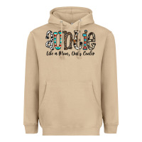 Mushroom auntie  like a mom, only cooler Heavyweight Hoodie - CowhideDigitalArt