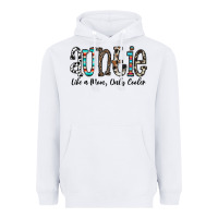 White auntie  like a mom, only cooler Heavyweight Hoodie - CowhideDigitalArt